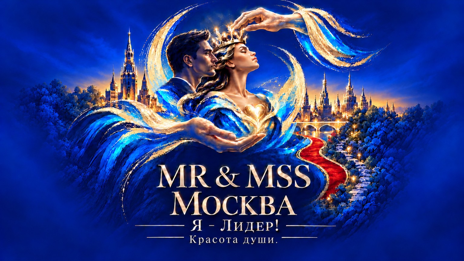 MR & MSS Москва — Я — Лидер! Красота души: фирменный логотип проекта
